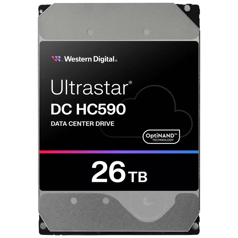 WD Ultrastar DC HC590-Rechenzentrumsfestplatte - 26TB